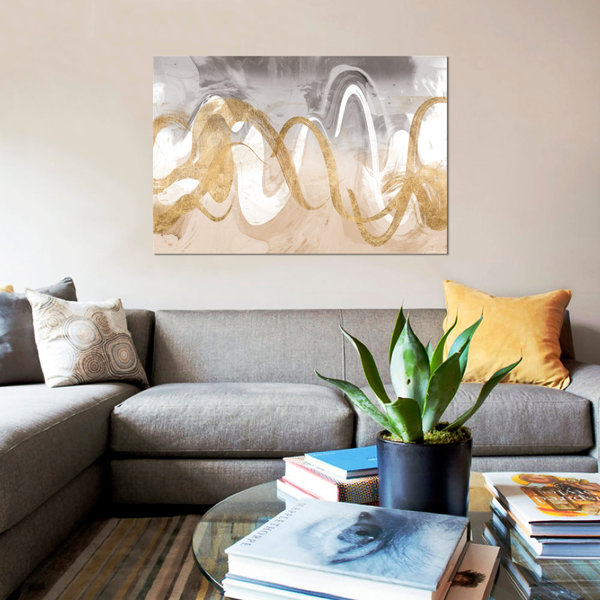 The Twillery Co Infinite Swirl II Print On Canvas Reviews Wayfair the-twillery-co-infinite-swirl-ii-print-on-canvas-reviews-wayfair